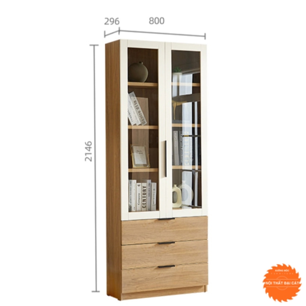 Tủ hồ sơ - Tủ sách nhiều ngăn THS032