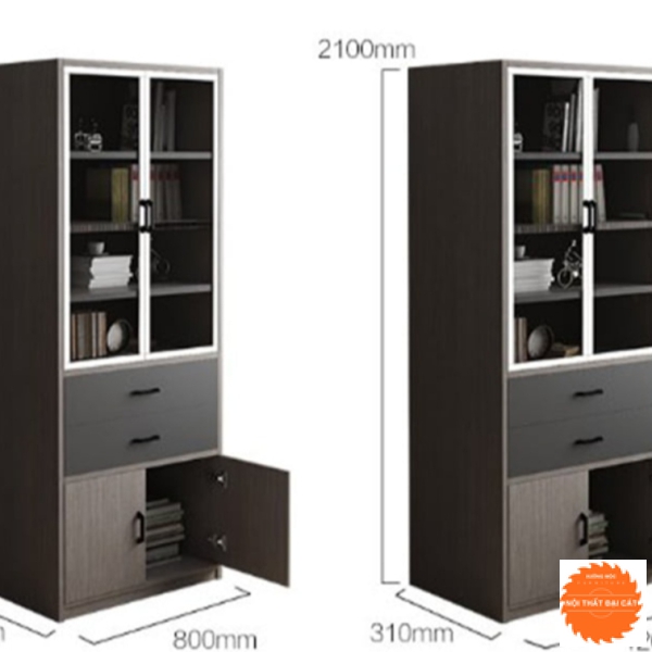 Tủ hồ sơ thiết kế hiện đại THS036
