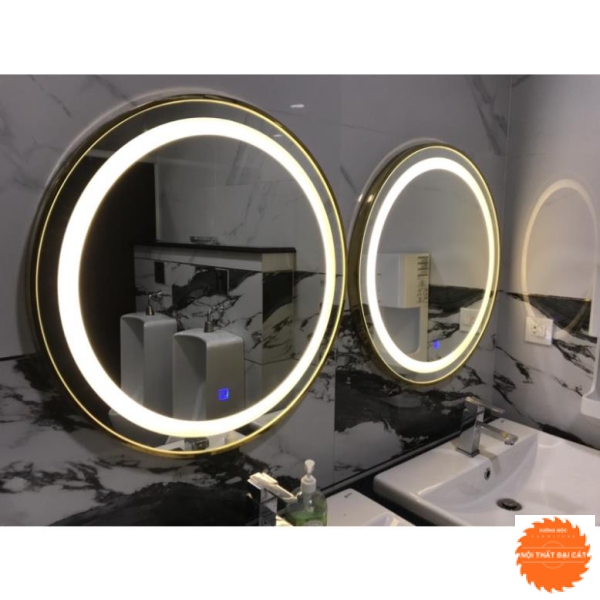 Gương soi đèn led tròn
