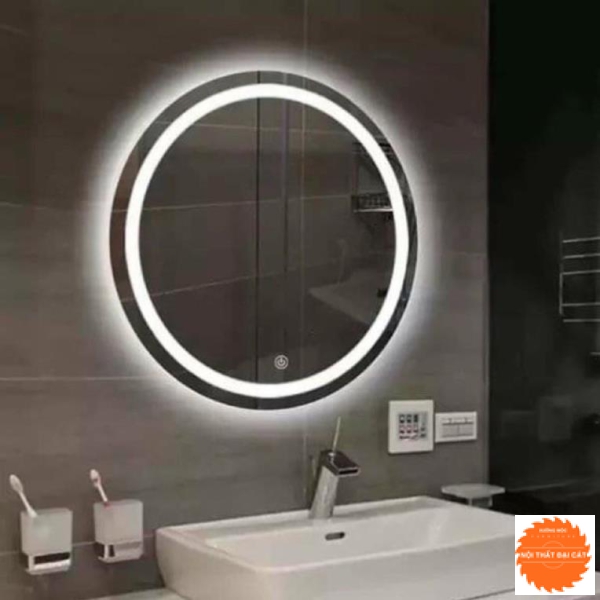 Gương đèn led cảm ứng bồn rửa mặt 