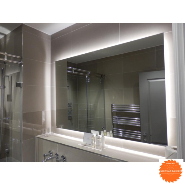 Gương đèn led hình chữ nhật lớn
