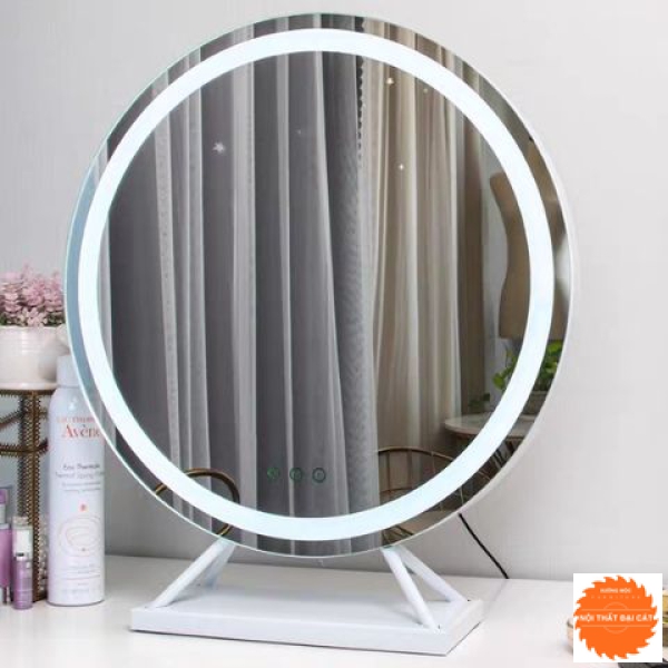 Gương đèn led để bàn trang điểm