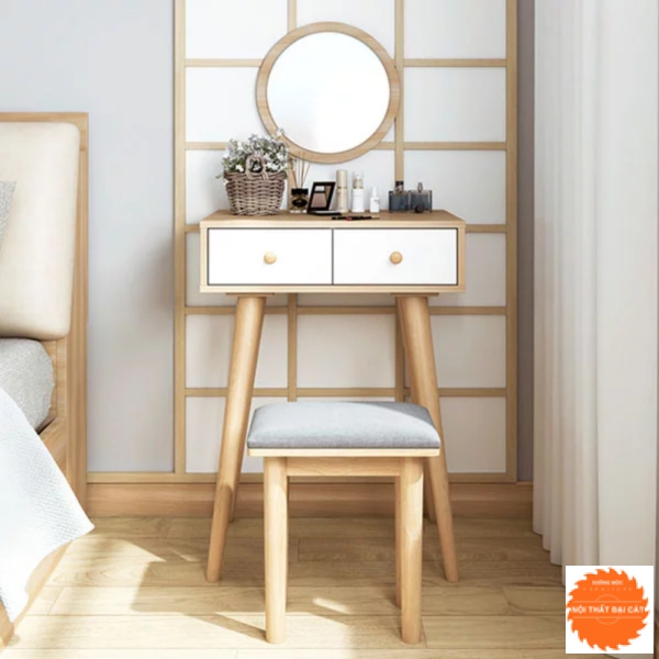 Bàn trang điểm nhỏ tiết kiệm diện tích BTĐ055