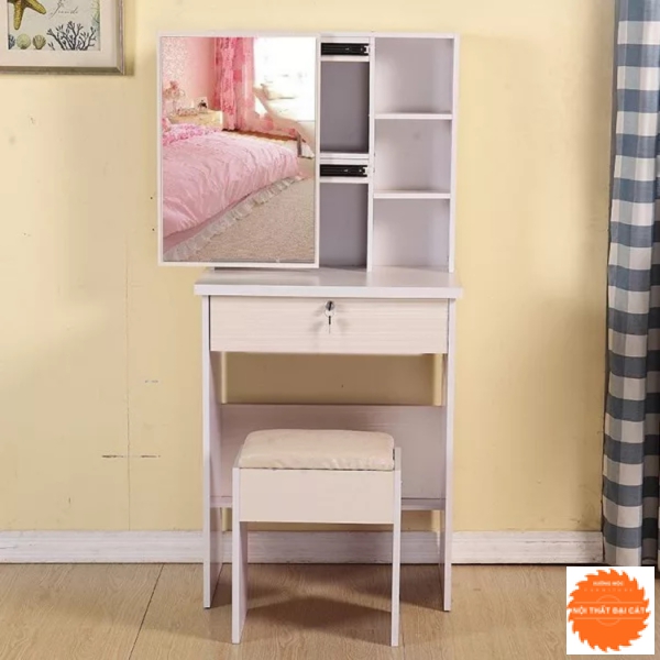 Bàn trang điểm thiết kế gương lùa BTĐ060