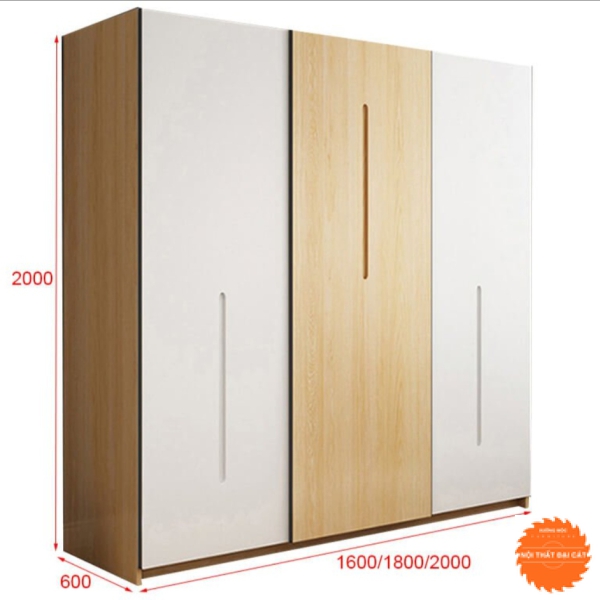 Tủ áo quần gỗ thiết kế đa năng TA058
