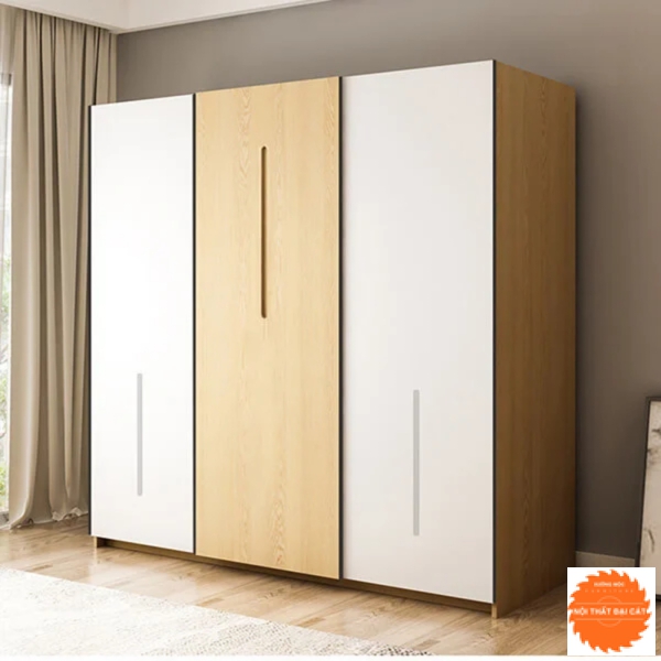 Tủ áo quần gỗ thiết kế đa năng TA058