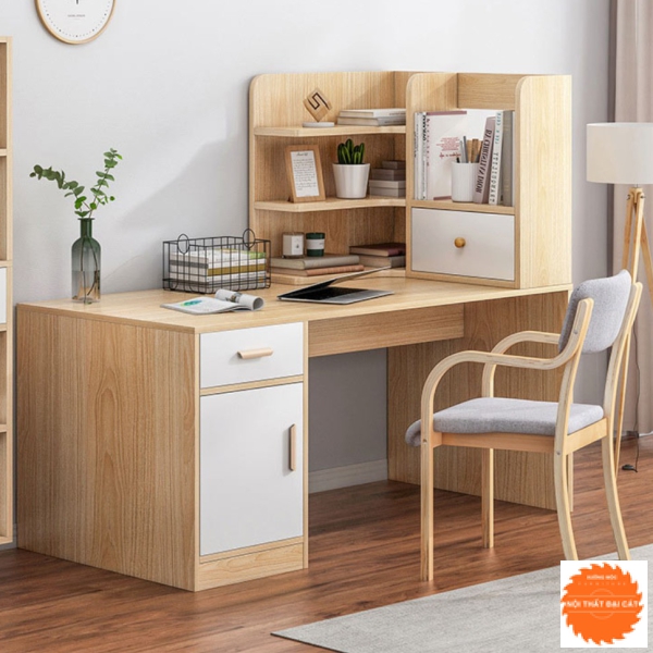 Bàn làm việc gỗ thiết kế đẹp BLV020