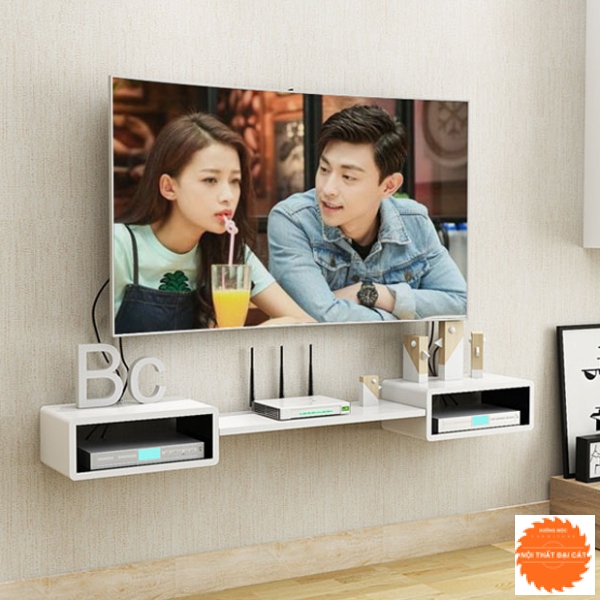 Kệ tivi gỗ treo tường KTV160