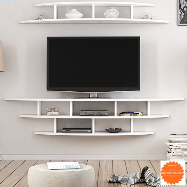 Kệ tivi treo tường trang trí KTV165