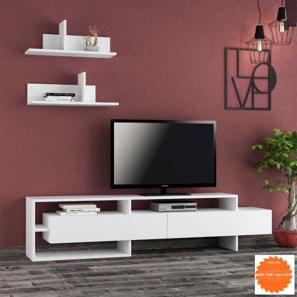 Kệ tivi trắng đẹp KTV172