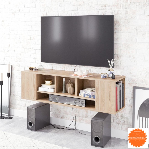 Kệ tivi treo tường gỗ MDF KTV174