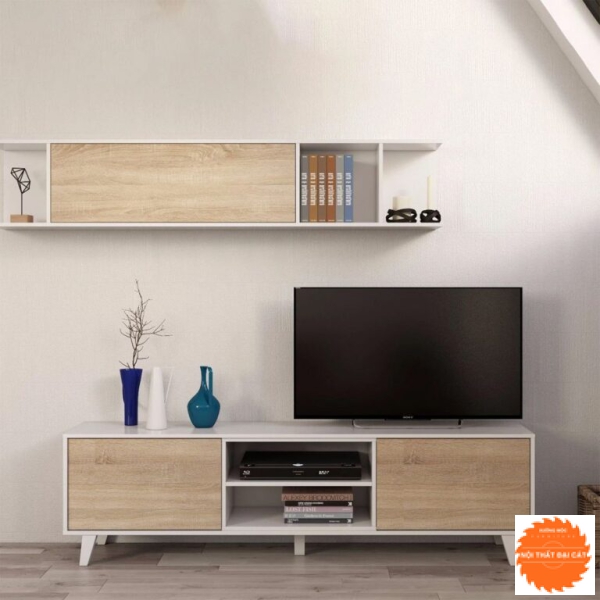 Kệ tivi đơn giản gỗ công nghiệp KTV178