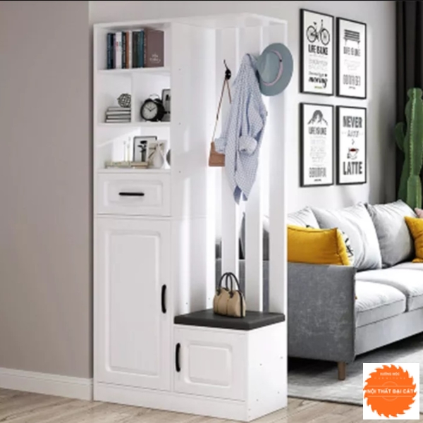 Tủ vách ngăn thiết kế màu sắc đẹp VN014