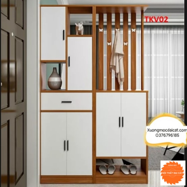 Tủ vách ngăn màu sắc đẹp VN021