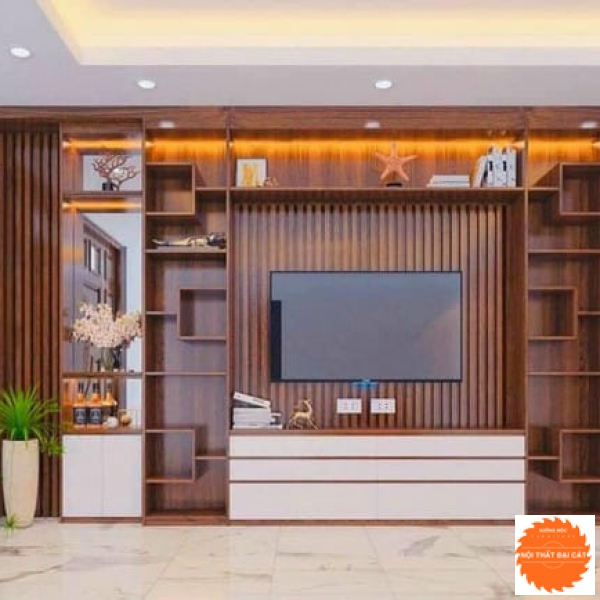 Vách ốp kệ tivi VO023