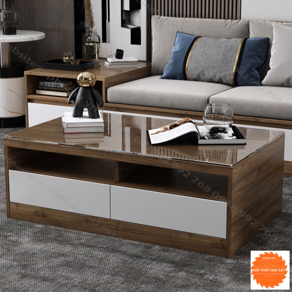 Bàn sofa gỗ thiết kế hiện đại BS042