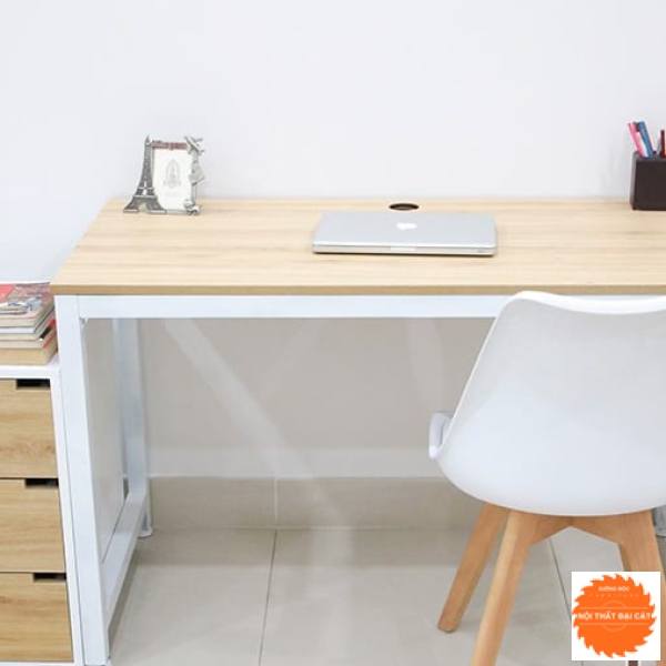 Bàn làm việc đơn giản chân sắt BLV027