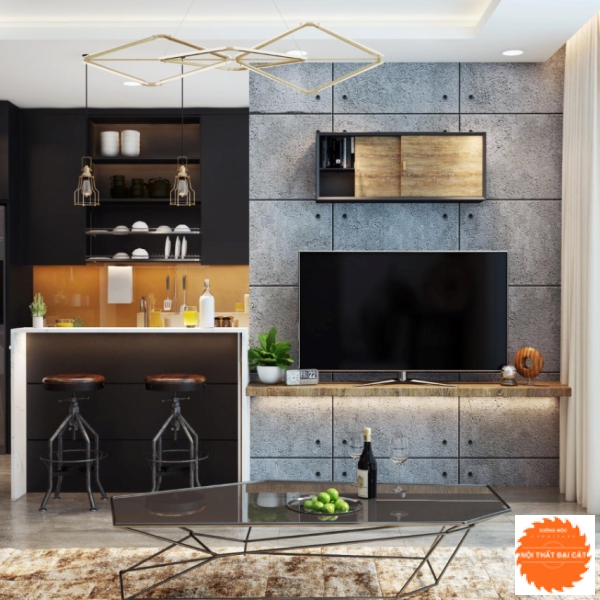 Quầy bar nhỏ gọn sang trọng ĐB017