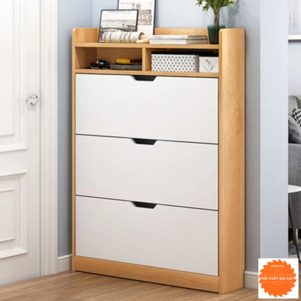 Tủ giày cho phòng khách đẹp TG057