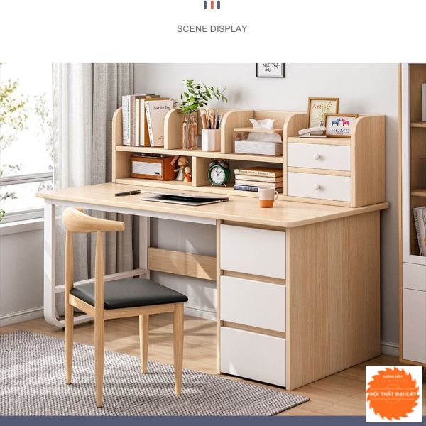Bàn làm việc - bàn học thiết kế tiện lợi BLV032