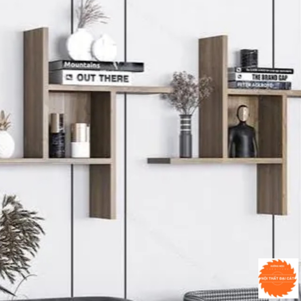 Kệ trang trí treo tường đẹp KTT034