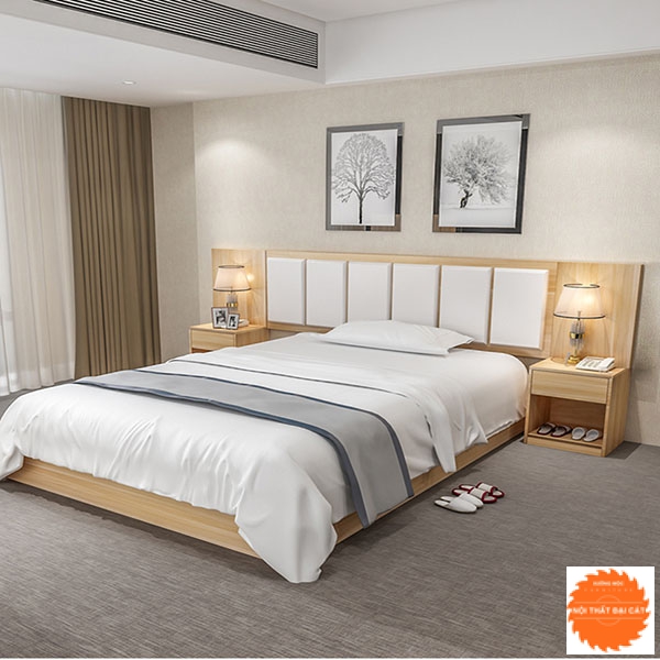 Giường ngủ gỗ MDF hiện đại G020