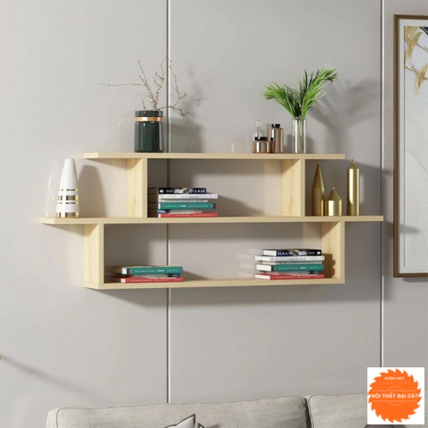 Kệ trang trí treo tường thiết kế nhỏ gọn KTT052