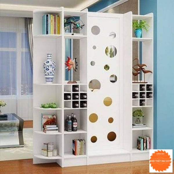Tủ vách ngăn phòng khách thiết kế hiện đại VN026