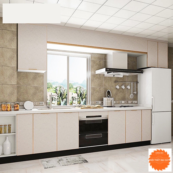 Tủ bếp gia đình thiết kế đẹp TB0041