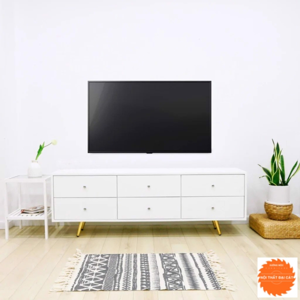 Kệ tivi thiết kế hộc kéo KTV190