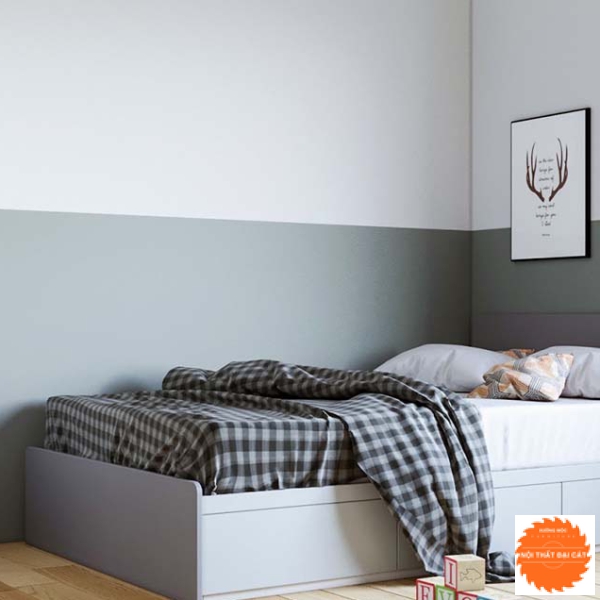 Giường ngủ 3 hộc kéo thiết kế nhỏ gọn G060