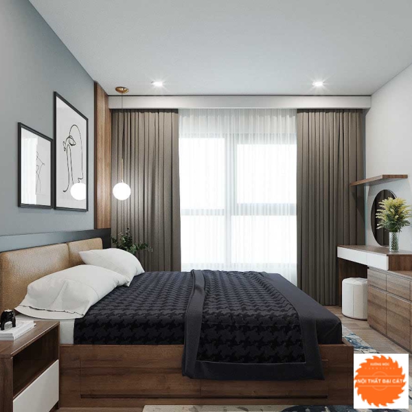 Giường ngủ thiết kế sang trọng G063