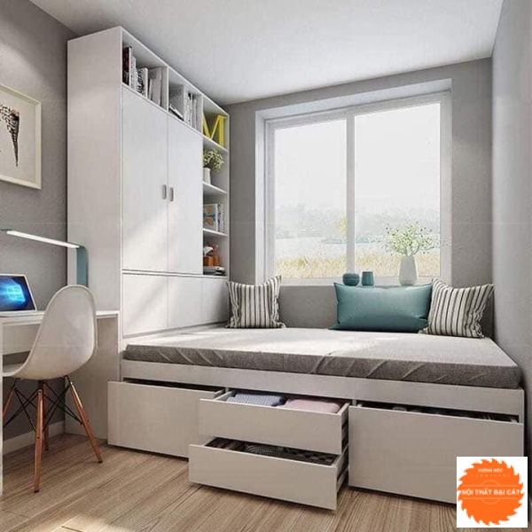 Tủ áo quần kết hợp giường ngủ TA170