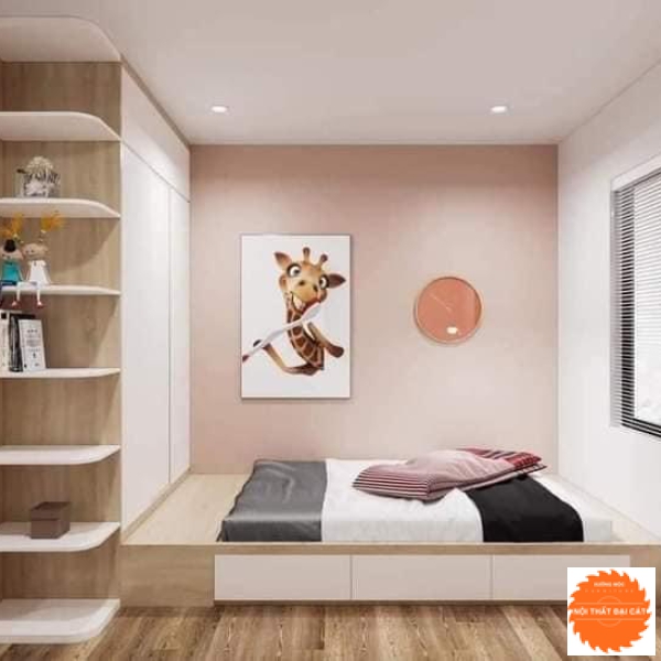 Giường ngủ kết hợp tủ áo quần tiện dụng G072