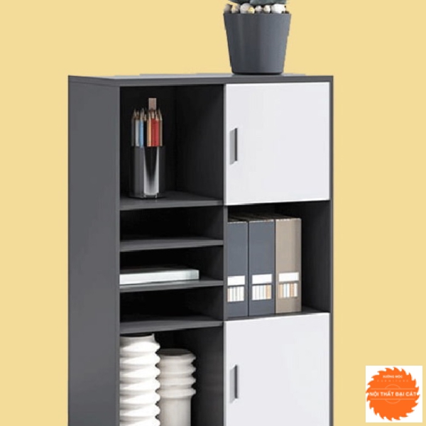 Tủ hồ sơ dáng thấp bằng gỗ công nghiệp THST024