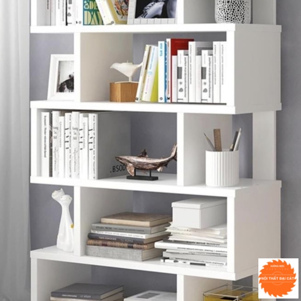 Kệ sách gỗ phong cách hiện đại KS101