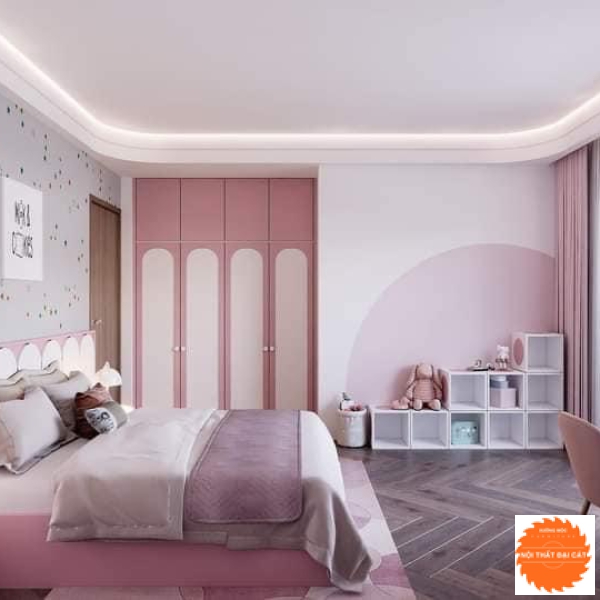 Combo phòng ngủ cho bé gái PNTE008