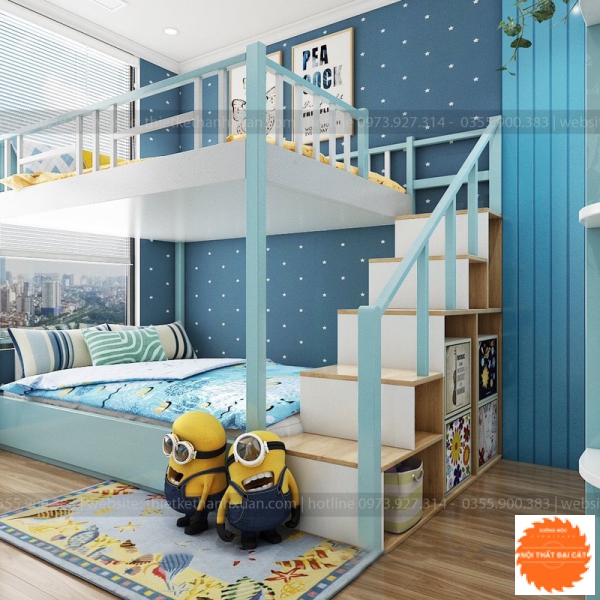Giường tầng cho phòng ngủ của bé GT036