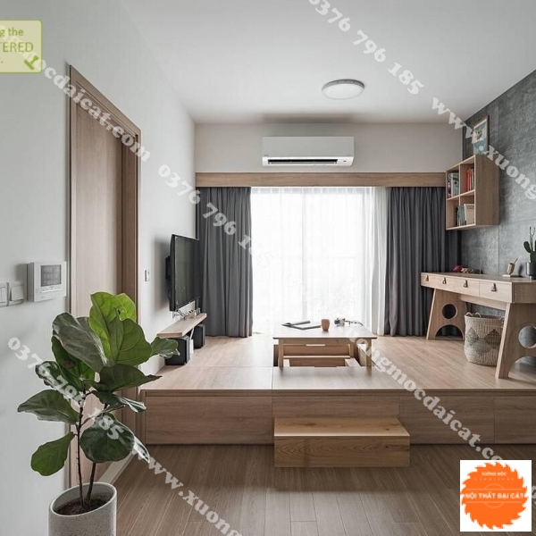 Giường ngồi phong cách Nhật G089
