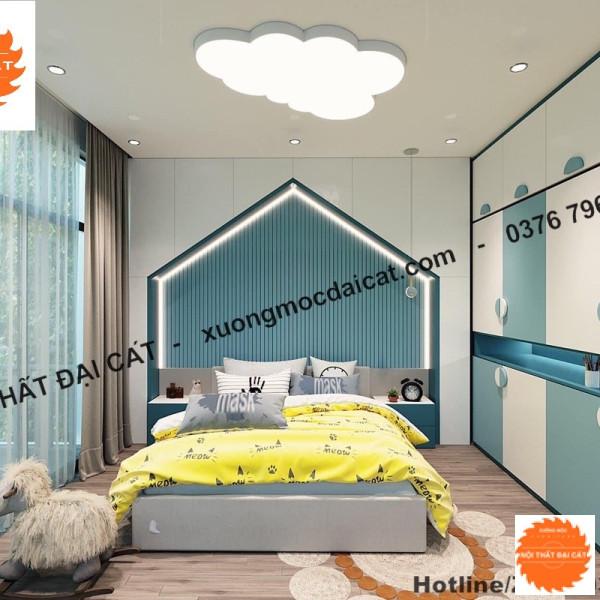 Giường ngủ cho bé MS001