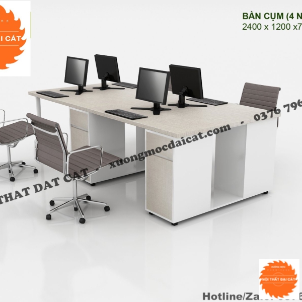 Bàn làm việc nhân viên MS008
