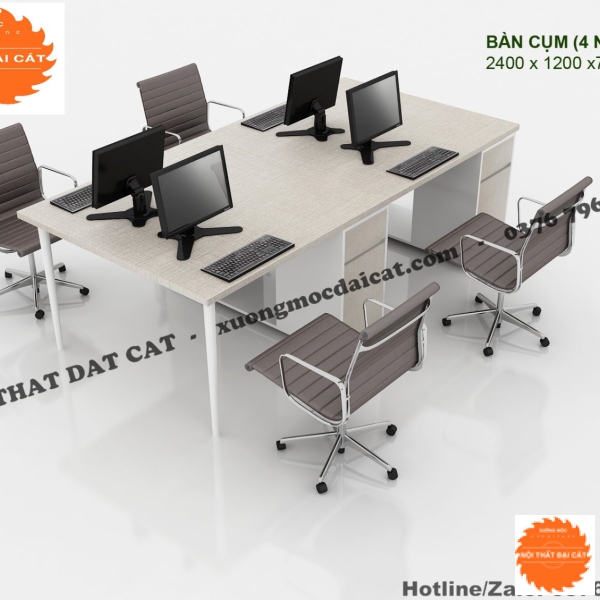 Bàn làm việc nhân viên MS008