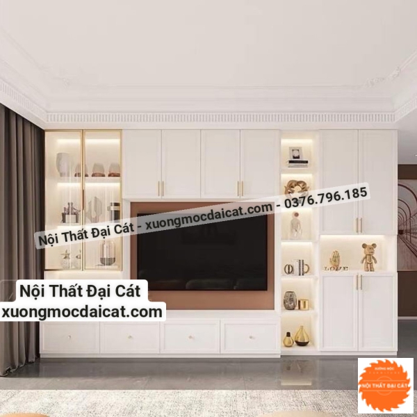 Kệ tivi thiết kế phong cách hiện đại KTV053