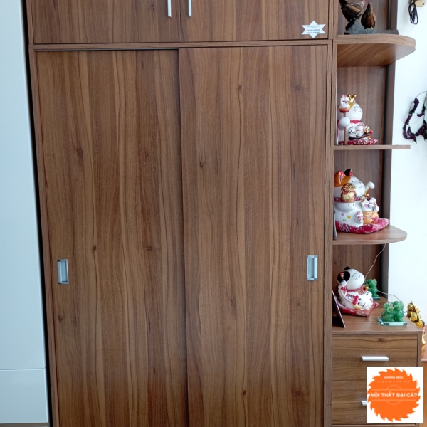 Tủ áo quần gỗ chống ẩm cao cấp kèm kệ TA147