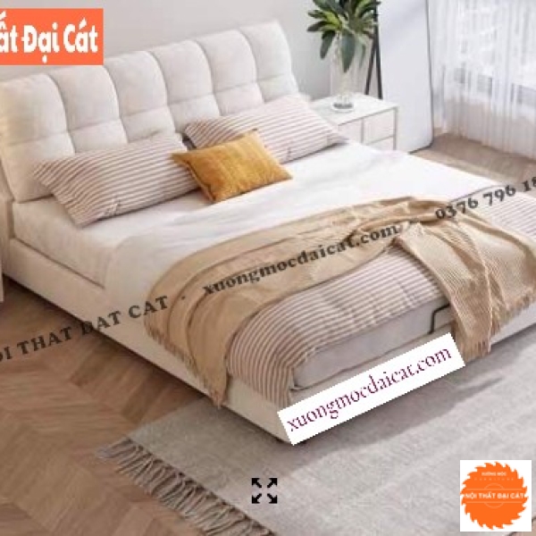 Giường bọc nệm cao cấp GBN039