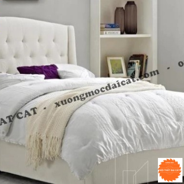 Giường bọc nệm cao cấp GBN046