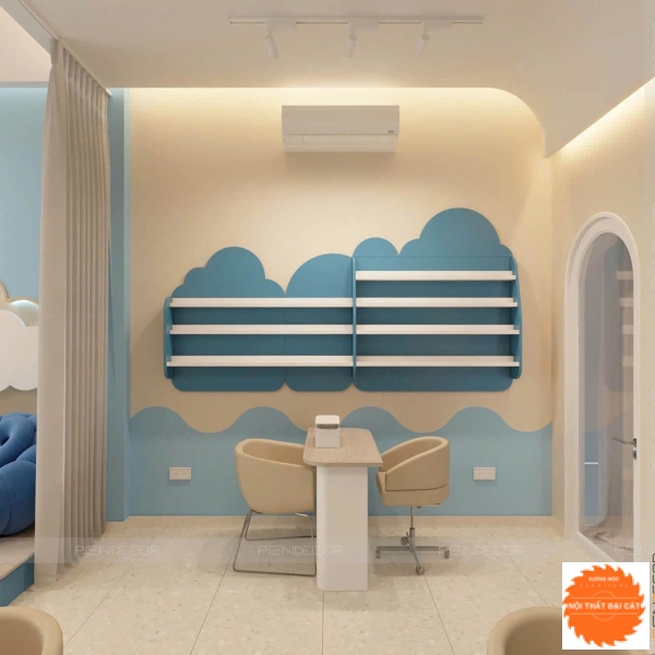 Mẫu thiết kế tiệm nail MS001