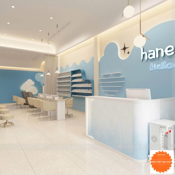 Mẫu thiết kế tiệm nail MS001