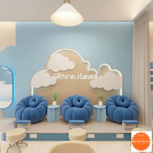 Mẫu thiết kế tiệm nail MS001