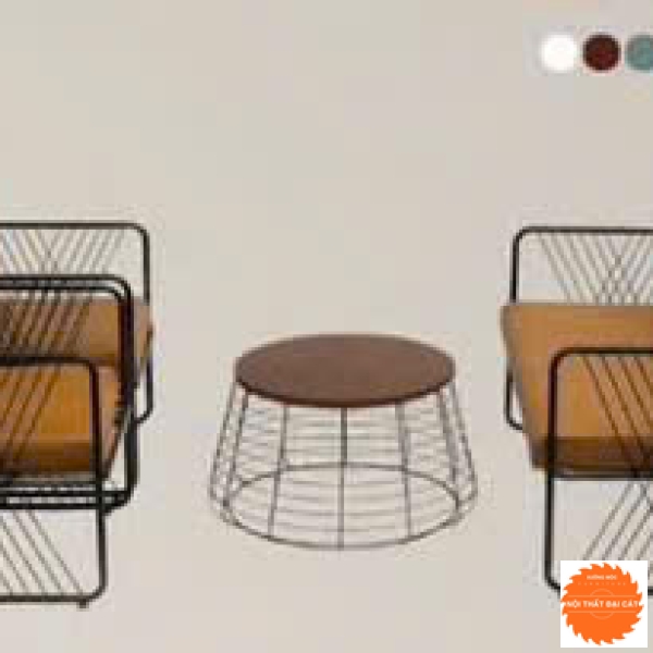 Bộ bàn ghế quán cafe BBG002